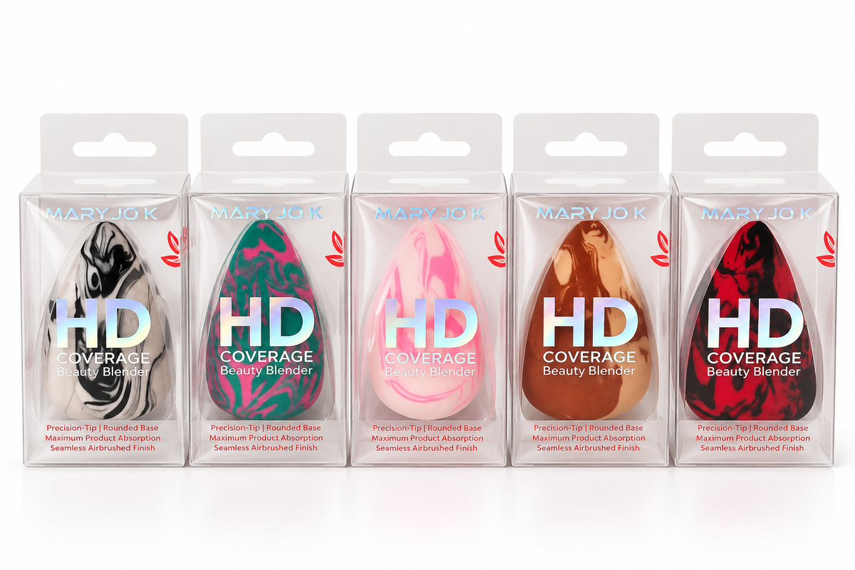 HD Coverage Beauty Blender – Brown Marble Makeup Sponge|Random Color