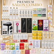 81 PCS Salon Professional Mega Combo | Complete Hair, Facial, Skincare, Keratin & Waxing Salon Kit